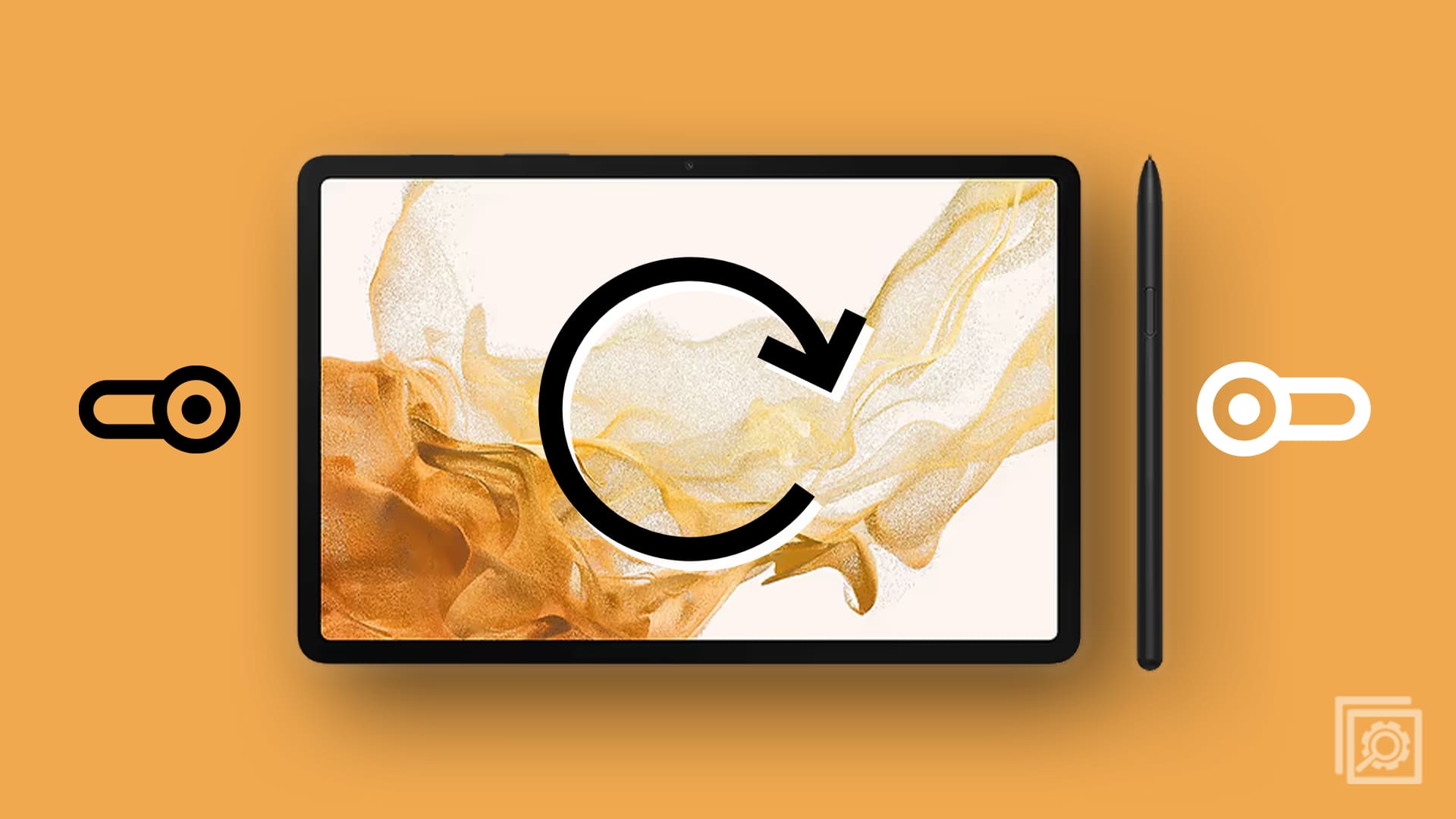 Galaxy Tab S8: Enable/Disable Auto Rotate Screen