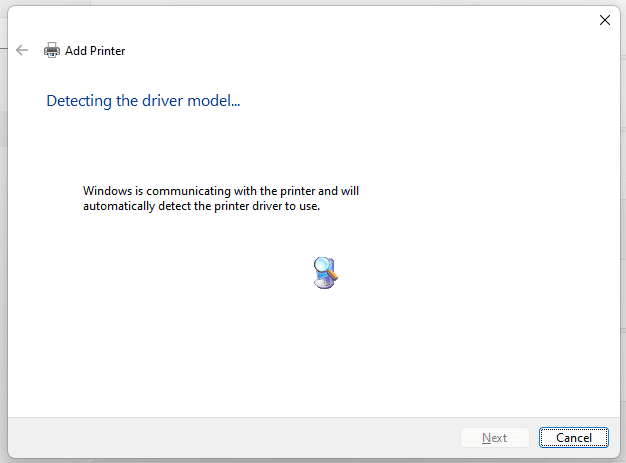 Detecting driver model screen on Windows 11