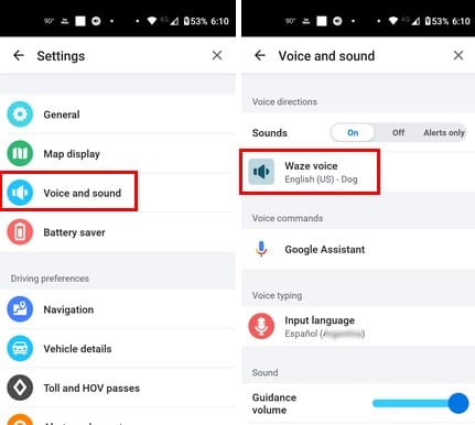 Waze Voice