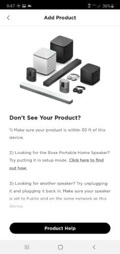 bose product