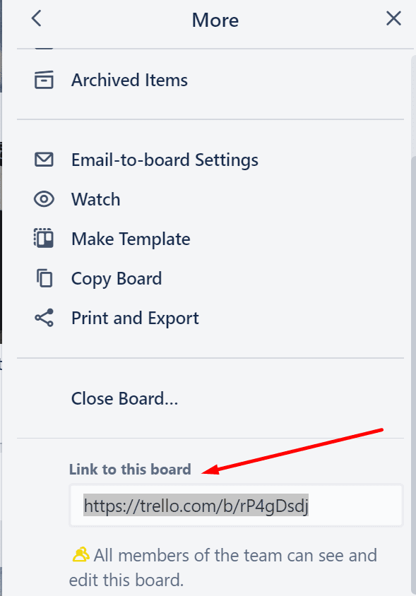 trello link to this board