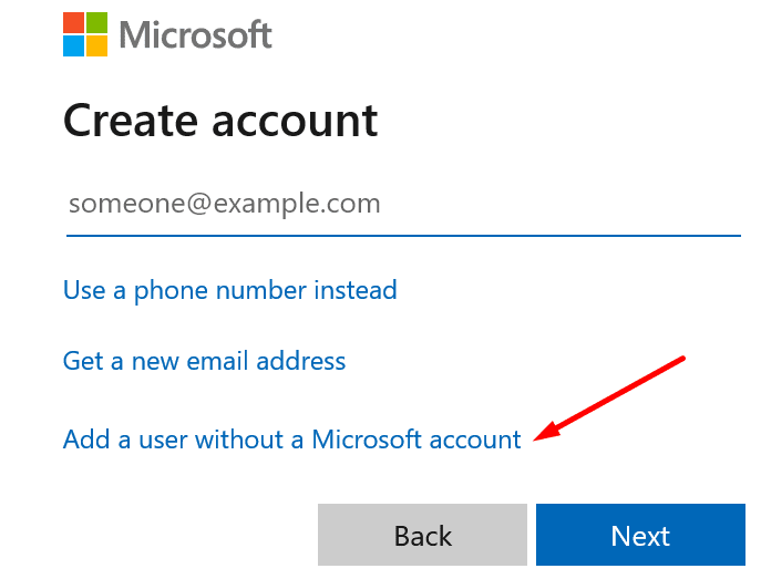 add user without microsoft account