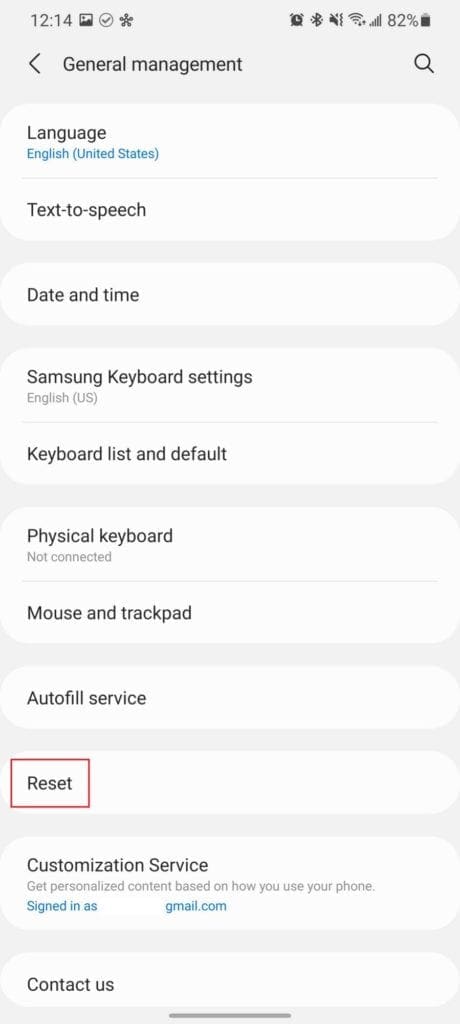 Factory Reset Galaxy S21 2