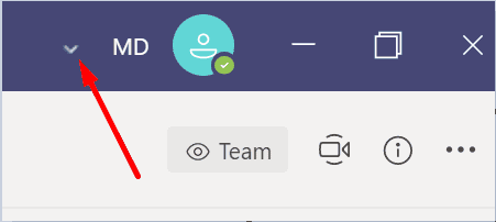 teams switch between accounts