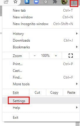 Chrome Settings
