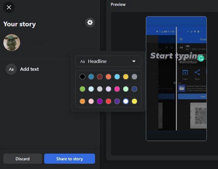 Edit Facebook Story