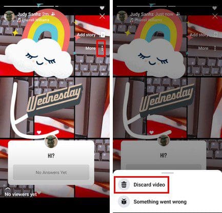 Erase Facebook Story