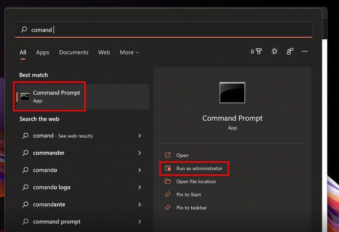 Command Prompt Windows 11