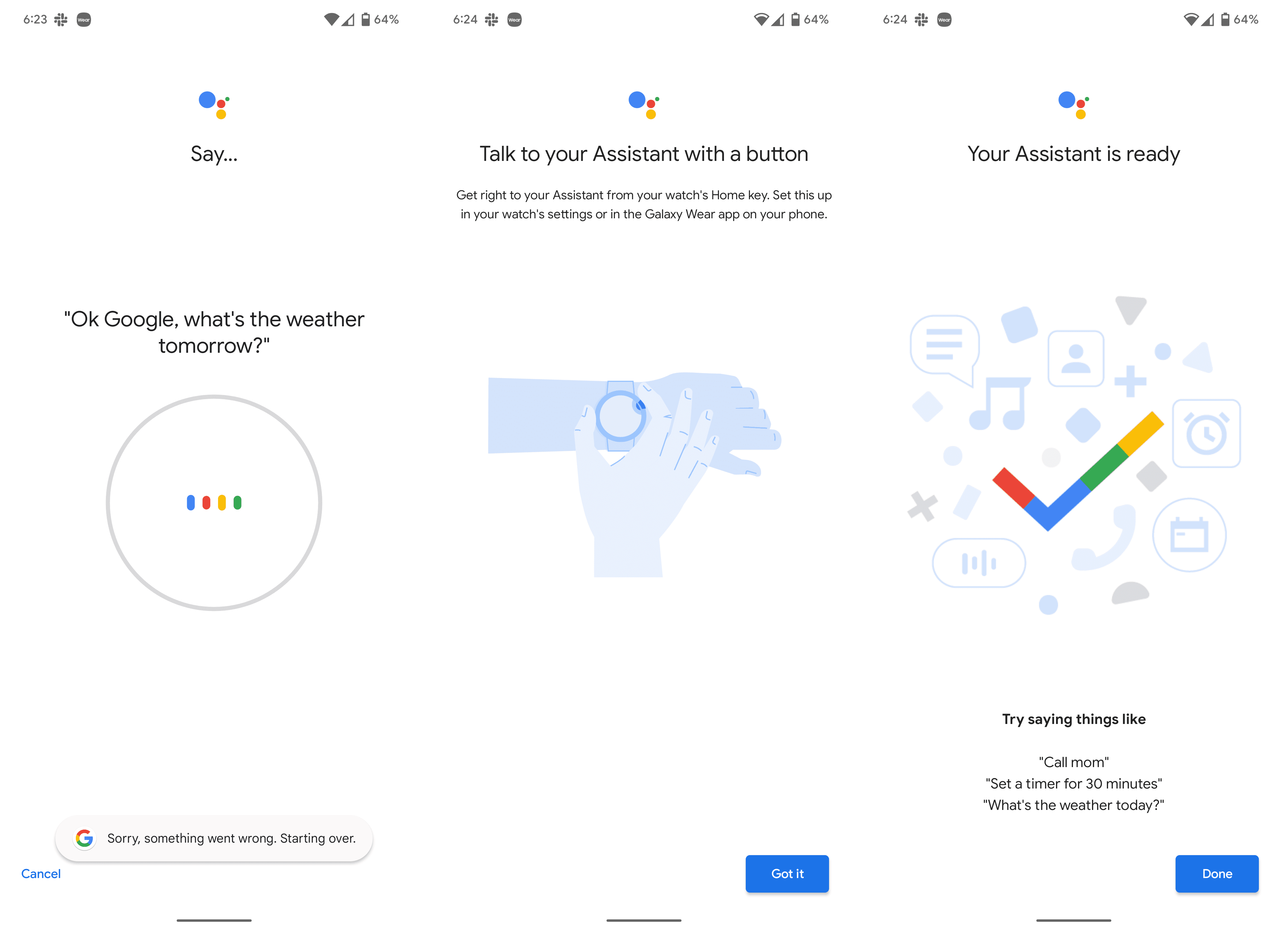 How to install Google Assistant on Galaxy Watch 4 - Set Up - 3
