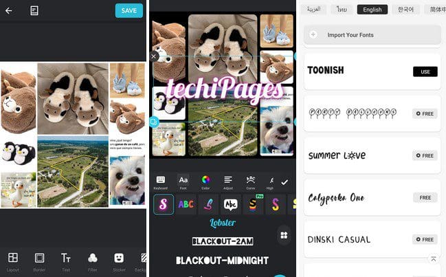 InCollage Android App