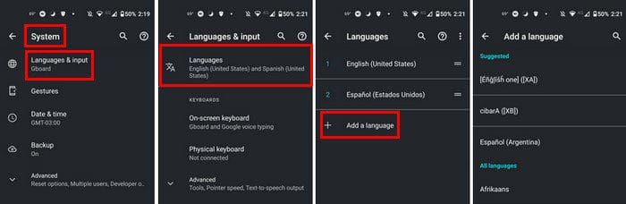 Android Language