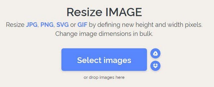 Resize image