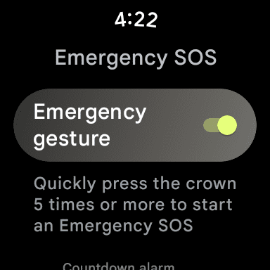 How to Set up Emergency SOS on Google Pixel Watch - 3