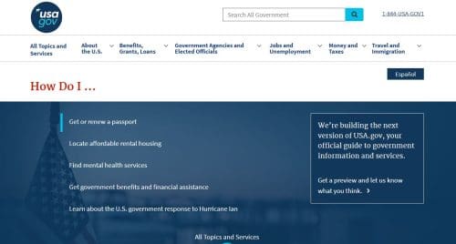 Deep Web Search Engines USA GOV