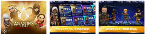 Assassin's Creed Rebellion best iOS RPG games