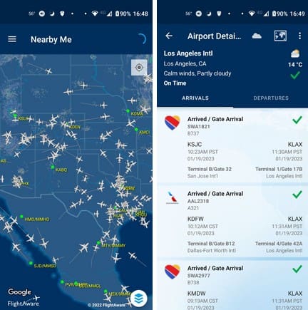 FlightAware Flight Tracker
