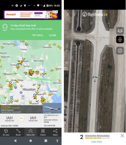 Flightradar Tracker Android App