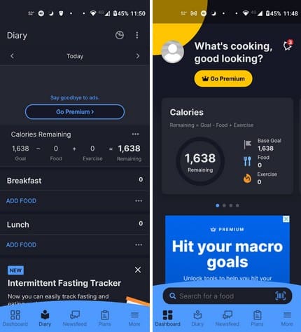 My Fitness Tracker Android app