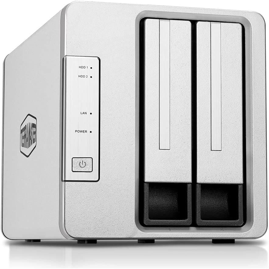 Diskless TerraMaster F2-221 NAS Storage 2Bay NAS server with Plex