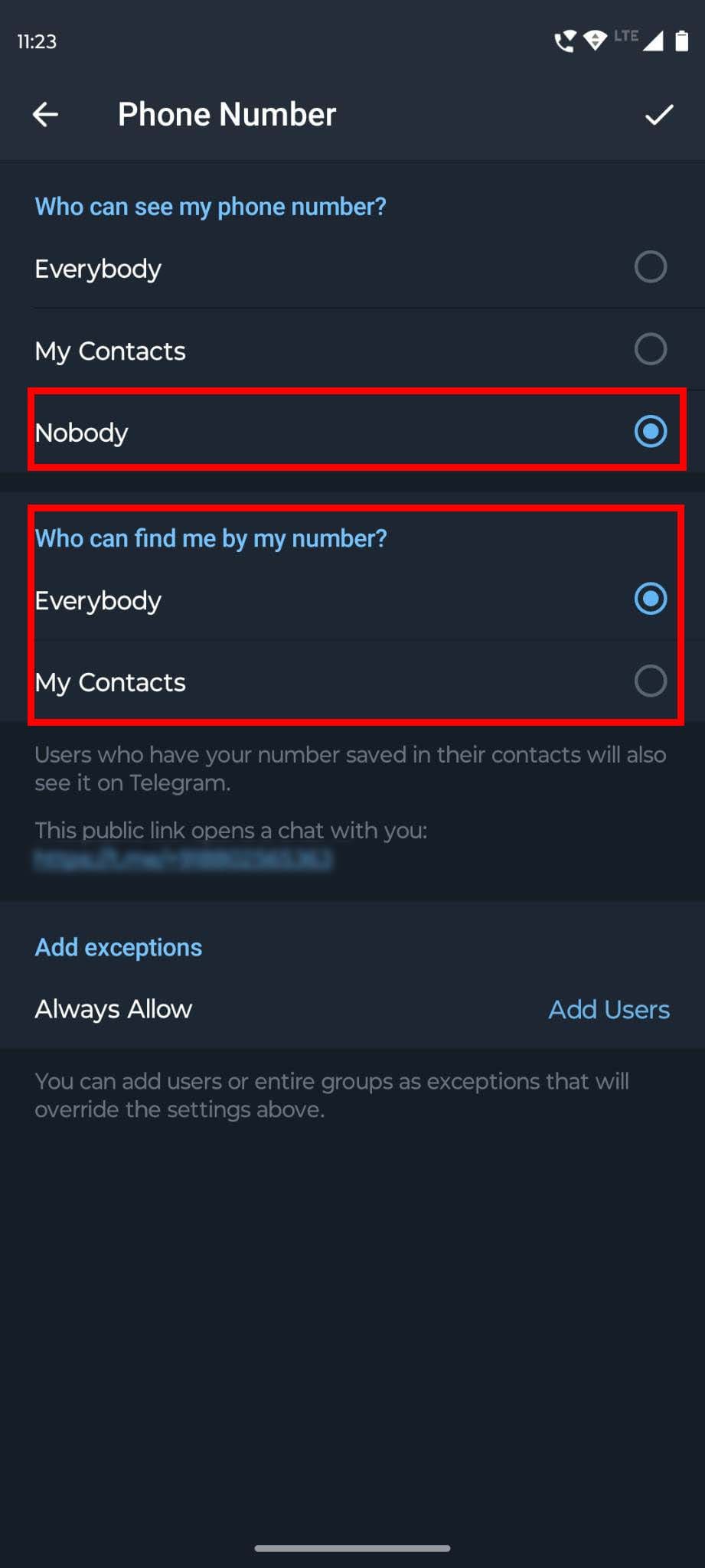 Learn How to Hide Telegram Number on Android or iPhone