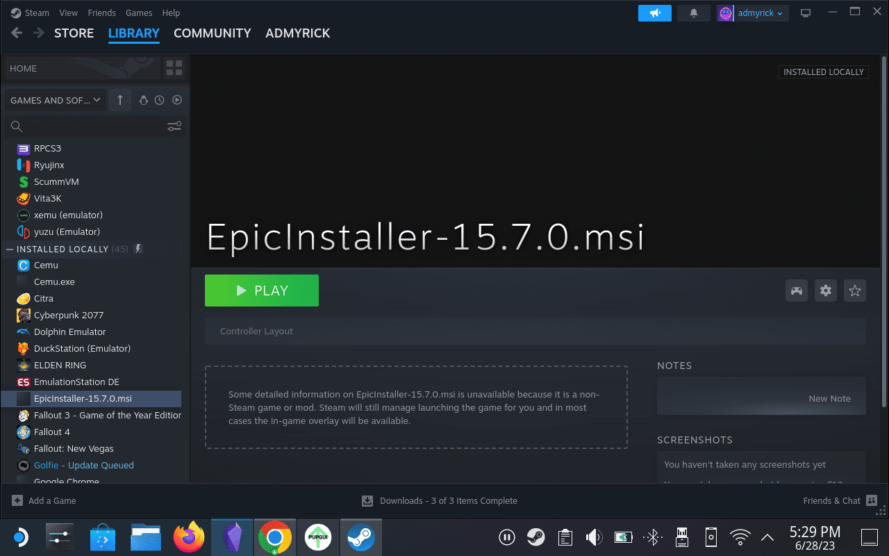 How to Install Epic Games Store on Steam Deck - 26