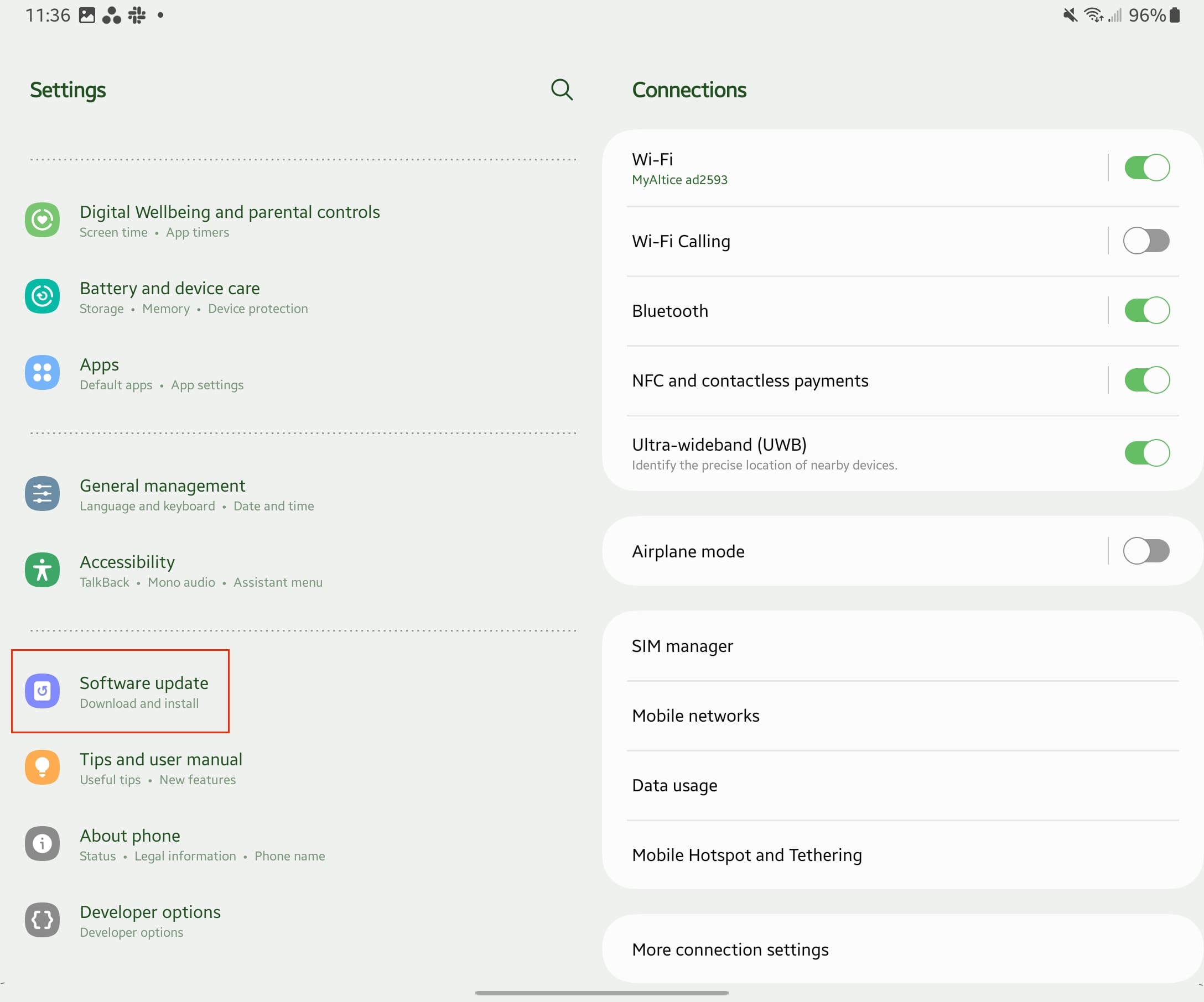 How to Update Galaxy Tab S8 - 1