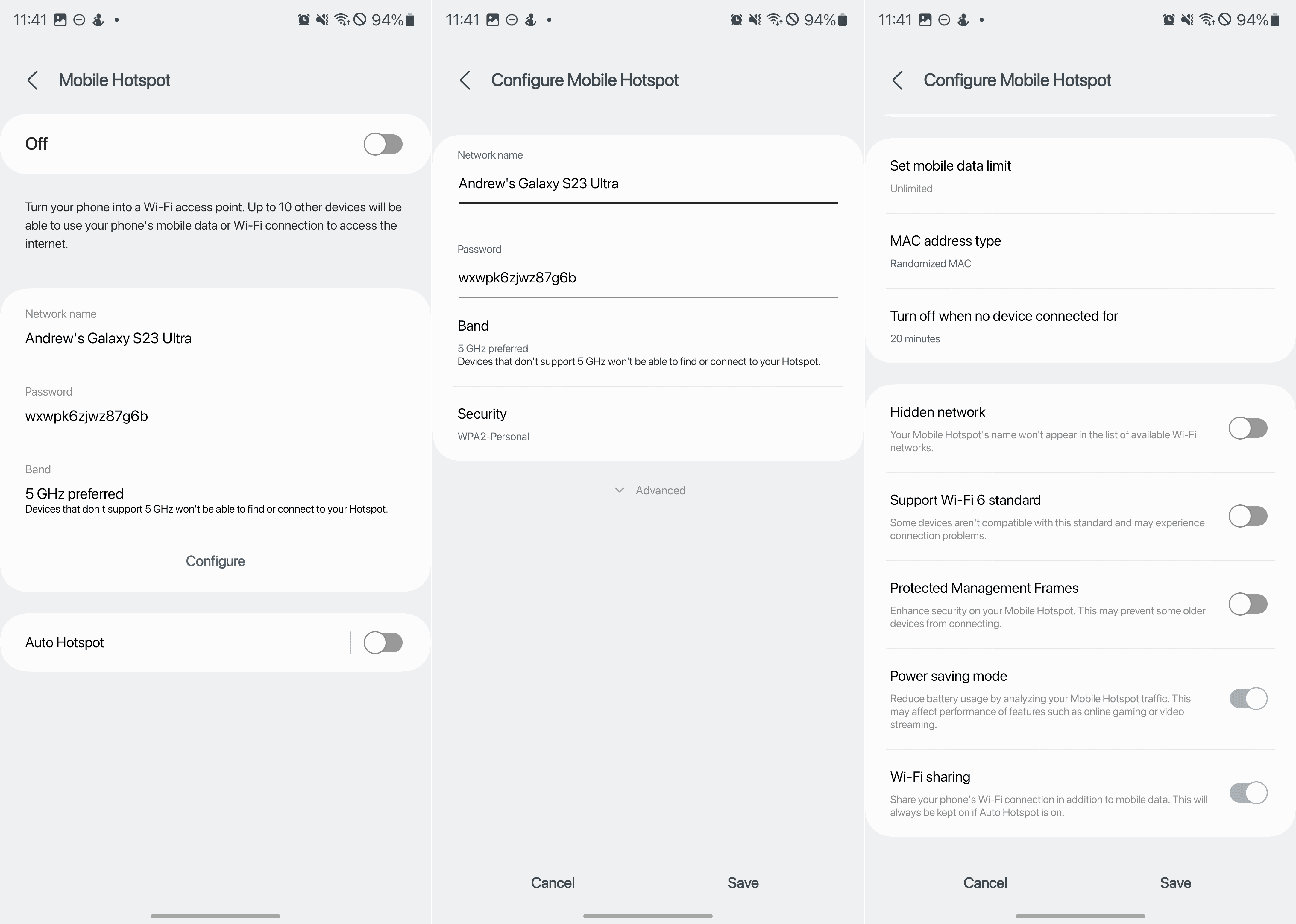 How to use Galaxy S23 as Hotspot - 2