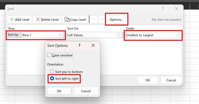 Swap Columns in Excel